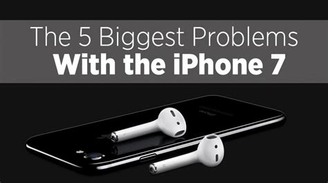 What is the biggest problem with iPhones?